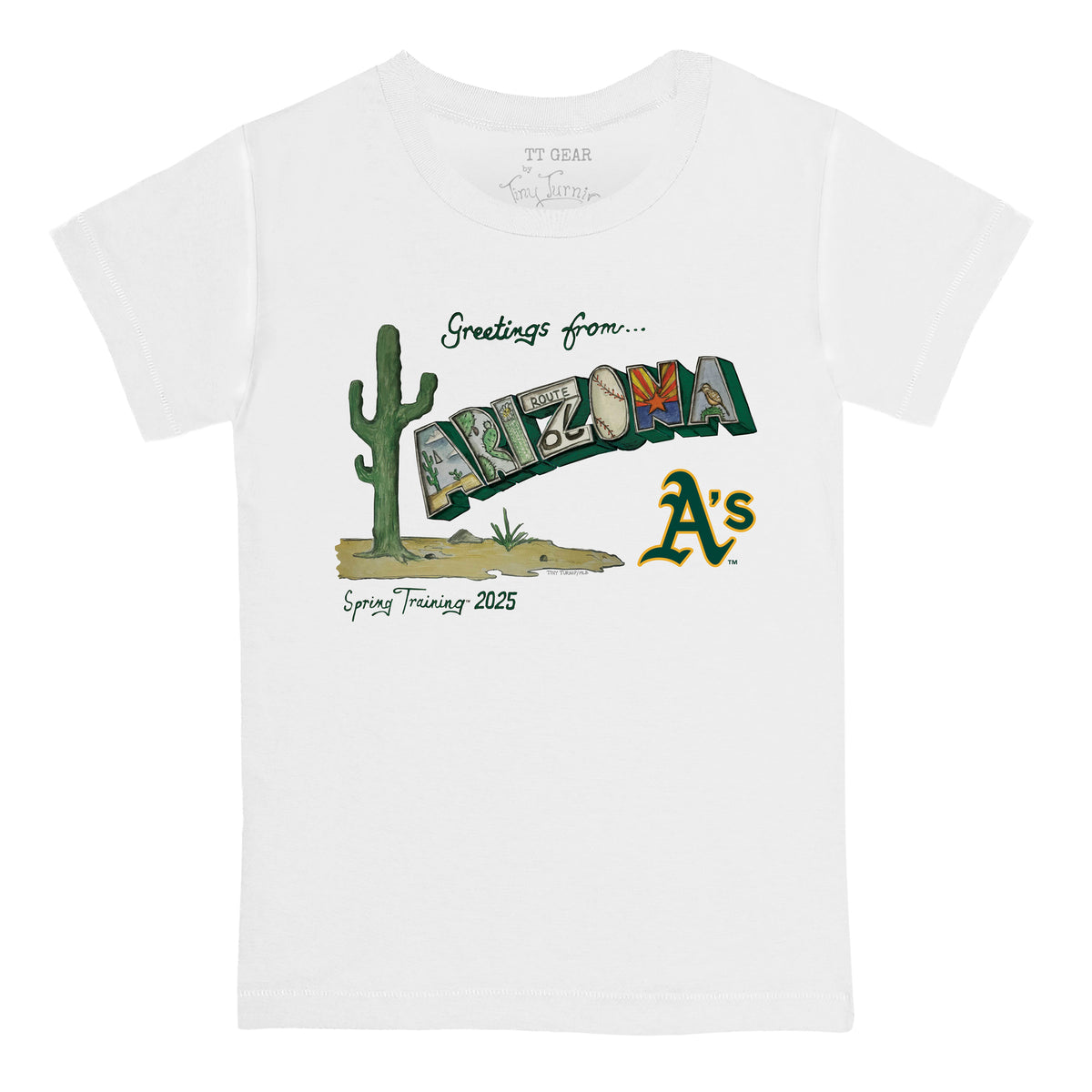 Oakland Athletics Spring Training 2025 Tee Shirt