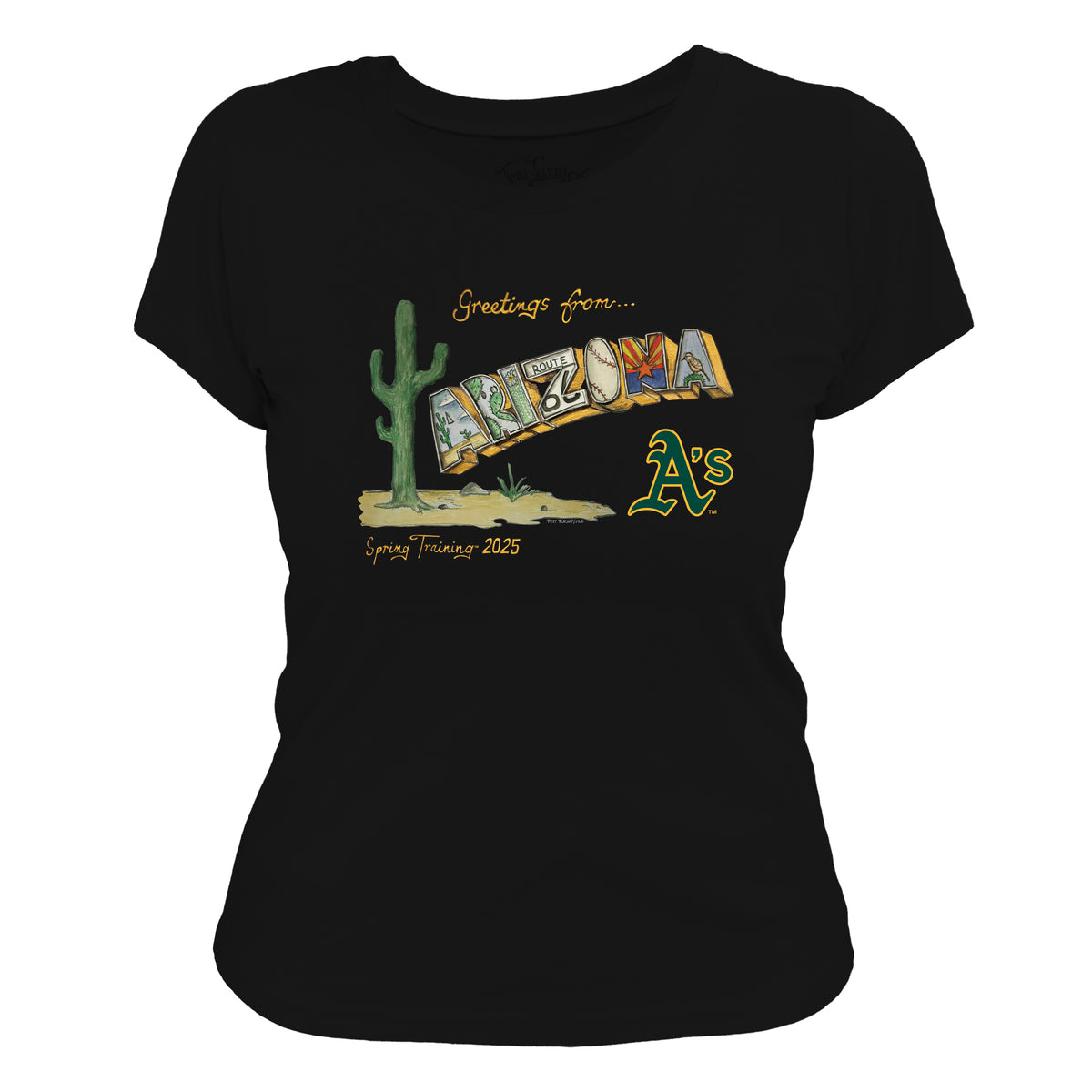 Oakland Athletics Spring Training 2025 Tee Shirt