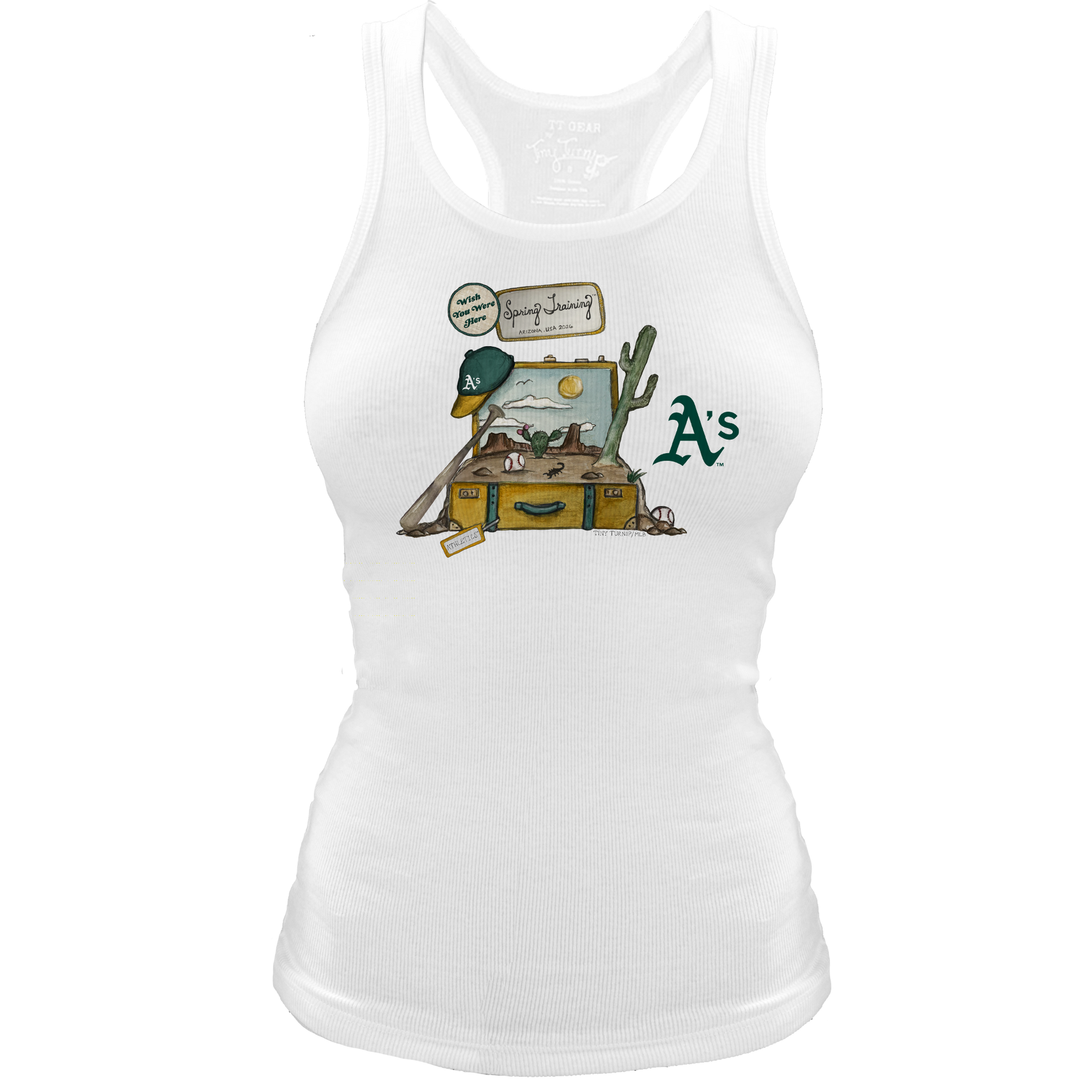 Oakland Athletics Spring Training 2026 Classic Tank - Tiny Turnip