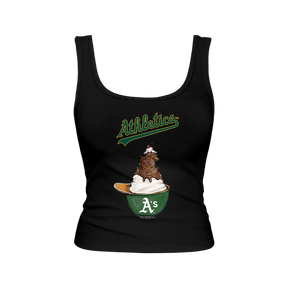 Oakland Athletics Sundae Helmet Emmy Tank