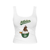 Oakland Athletics Sundae Helmet Emmy Tank