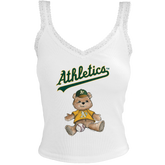 Oakland Athletics Teddy Lace Tank