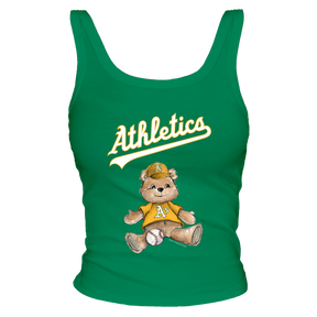 Oakland Athletics Teddy Ribbed Tank
