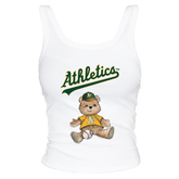 Oakland Athletics Teddy Ribbed Tank - Tiny Turnip