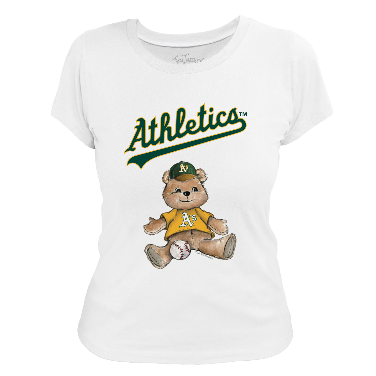 Oakland Athletics Boy Teddy Women's Tee Shirt