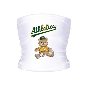 Oakland Athletics Teddy Tube Top - Tiny Turnip