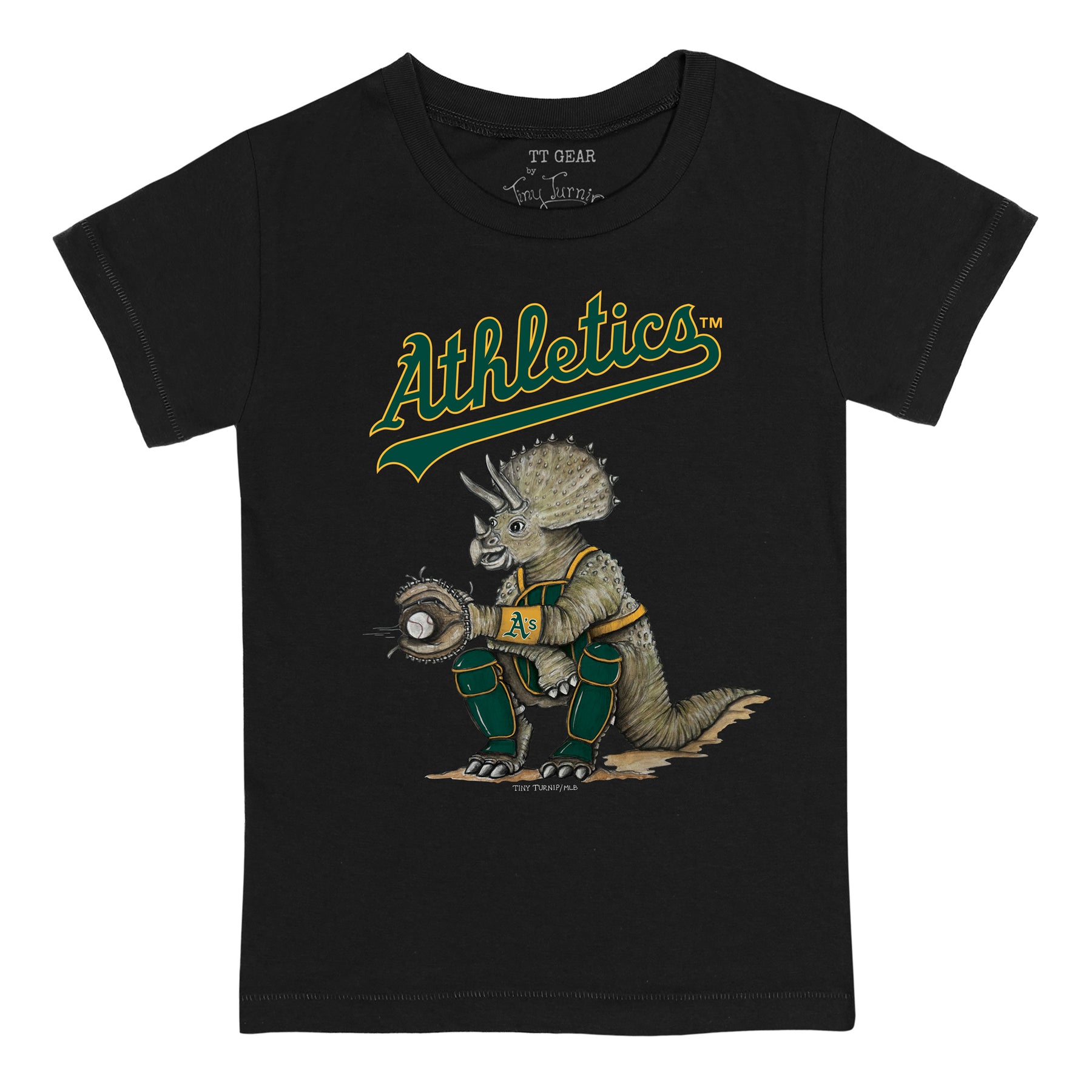 Oakland Athletics Triceratops Tee Shirt