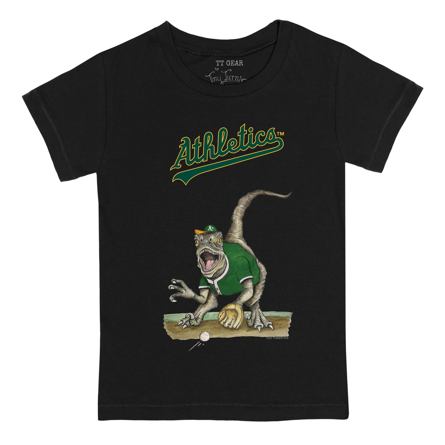 Oakland Athletics Velociraptor Tee Shirt