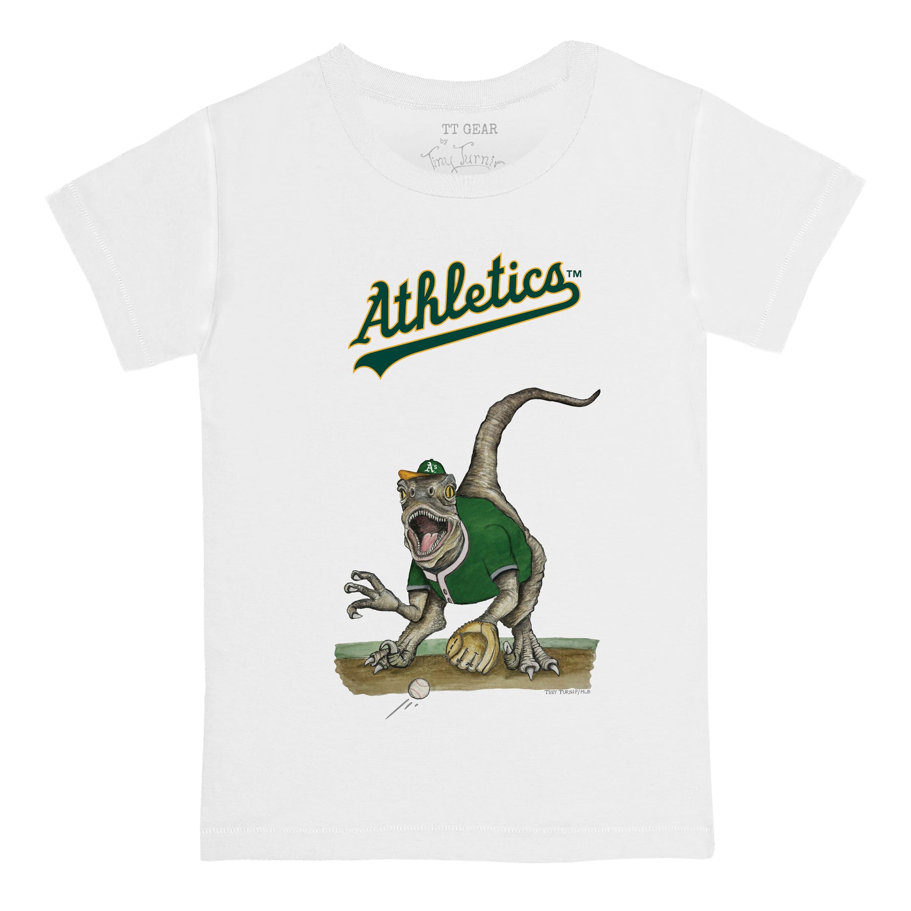 Oakland Athletics Velociraptor Tee Shirt