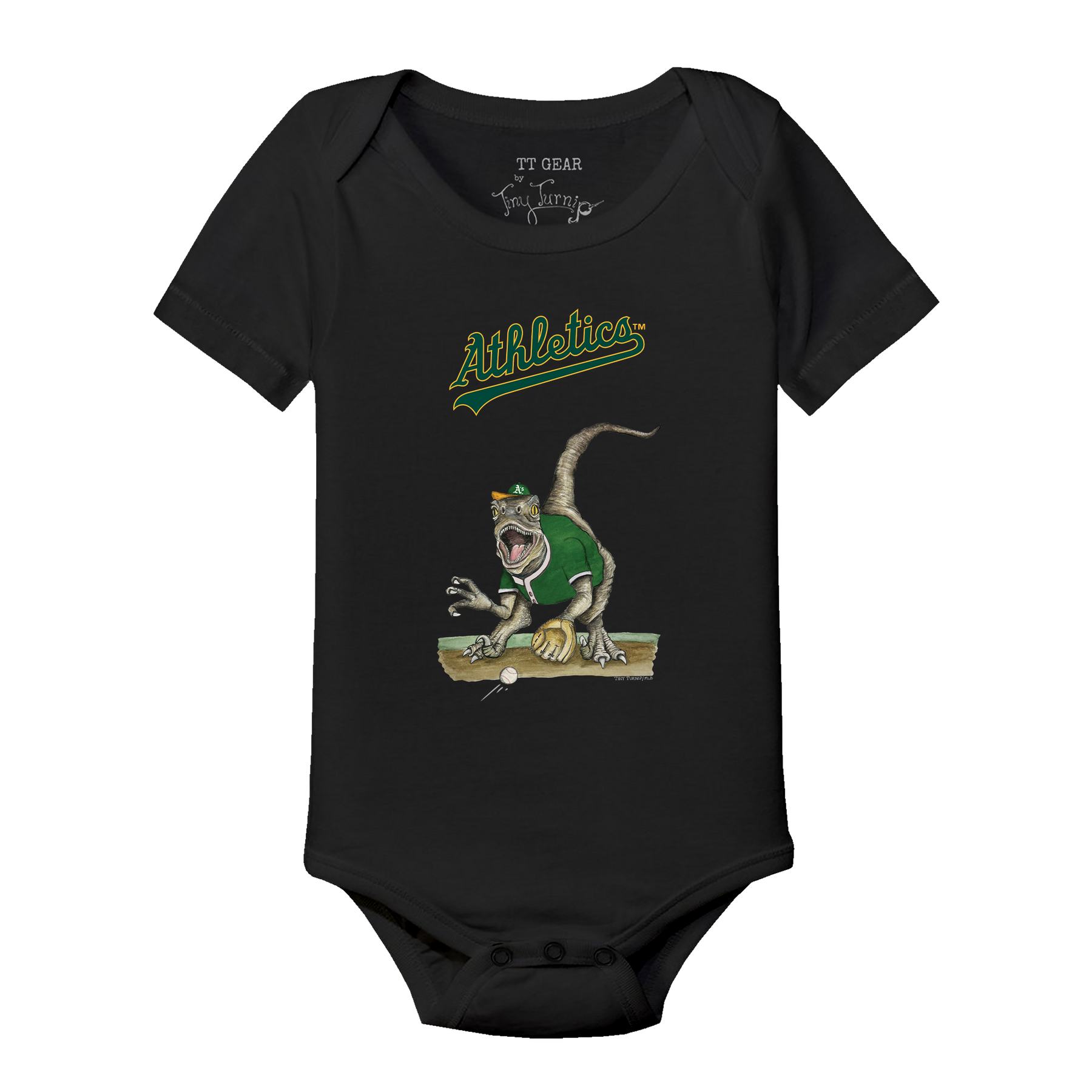 Oakland Athletics Velociraptor Short Sleeve Snapper