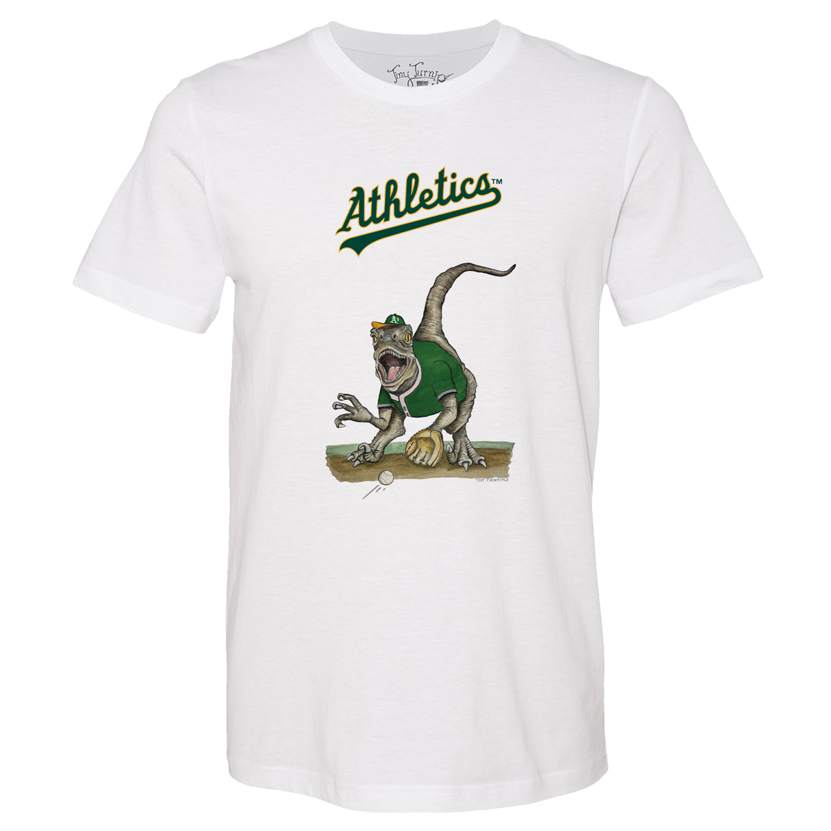 Oakland Athletics Velociraptor Tee Shirt