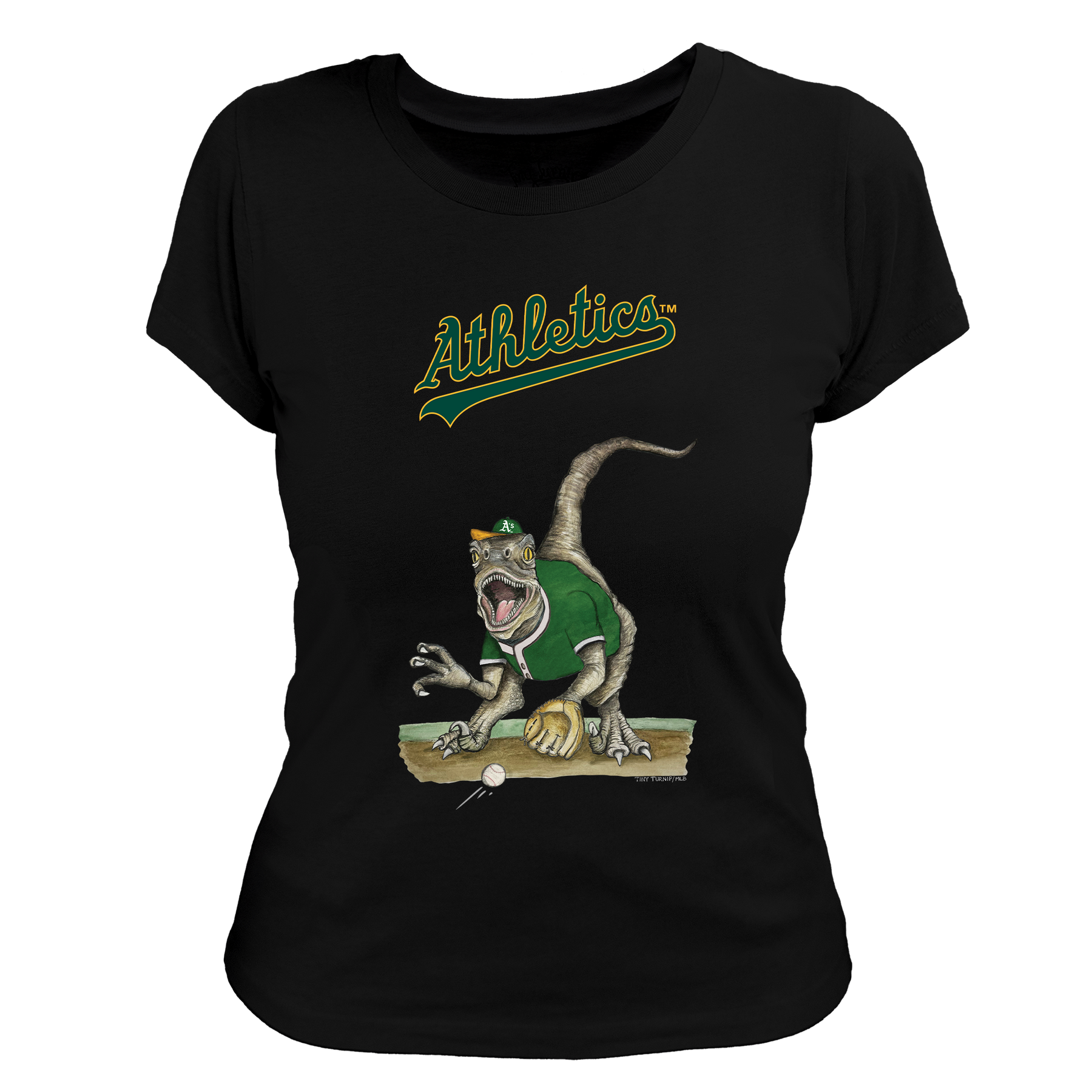 Oakland Athletics Velociraptor Tee Shirt