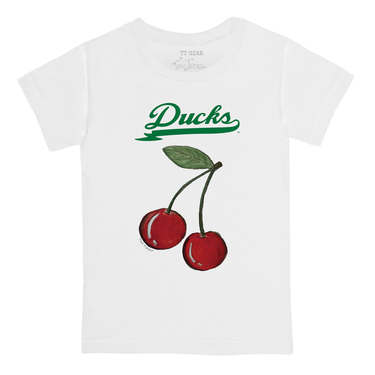 Oregon Ducks Cherries Tee Shirt