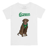 Oregon Ducks Chocolate Labrador Retriever Tee Shirt