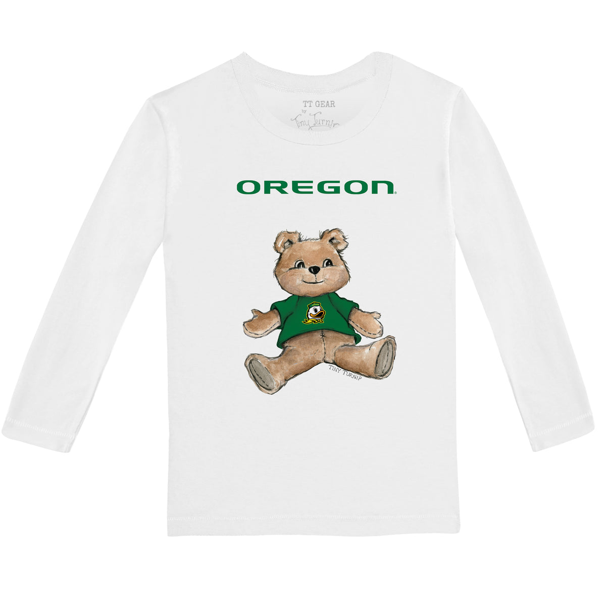 Oregon Ducks Teddy Long-Sleeve Tee Shirt
