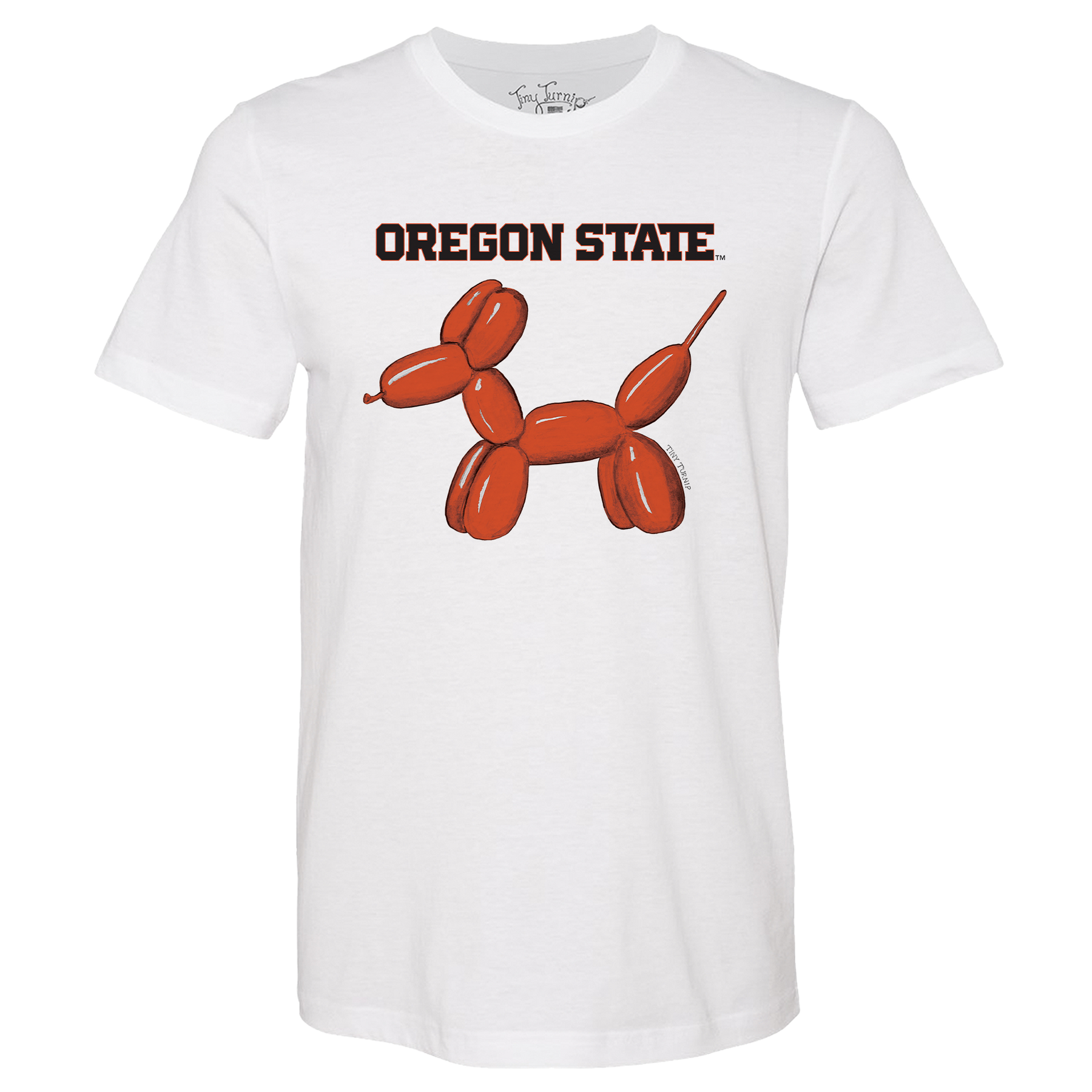 Oregon State Beavers Balloon Dog Unisex Tee Shirt