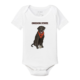 Oregon State Beavers Black Labrador Retriever Short Sleeve Snapper