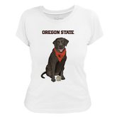 Oregon State Beavers Black Labrador Retriever Women's Tee Shirt