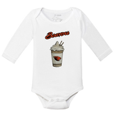 Oregon State Beavers Latte Long-Sleeve Snapper