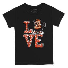 Oregon State Beavers LOVE Kid's Tee Shirt