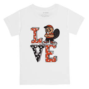 Oregon State Beavers LOVE Kid's Tee Shirt