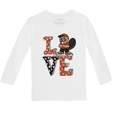 Oregon State Beavers LOVE Long-Sleeve Tee Shirt