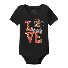 Oregon State Beavers LOVE Short Sleeve Snapper