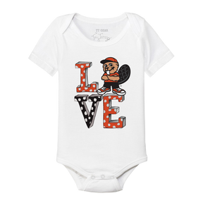 Oregon State Beavers LOVE Short Sleeve Snapper