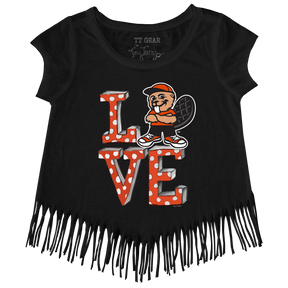 Oregon State Beavers LOVE Fringe Tee
