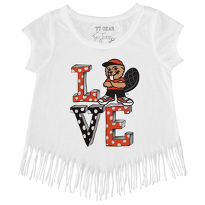 Oregon State Beavers LOVE Fringe Tee