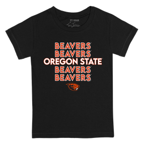 Oregon State Beavers Stacked Kid's Tee Shirt