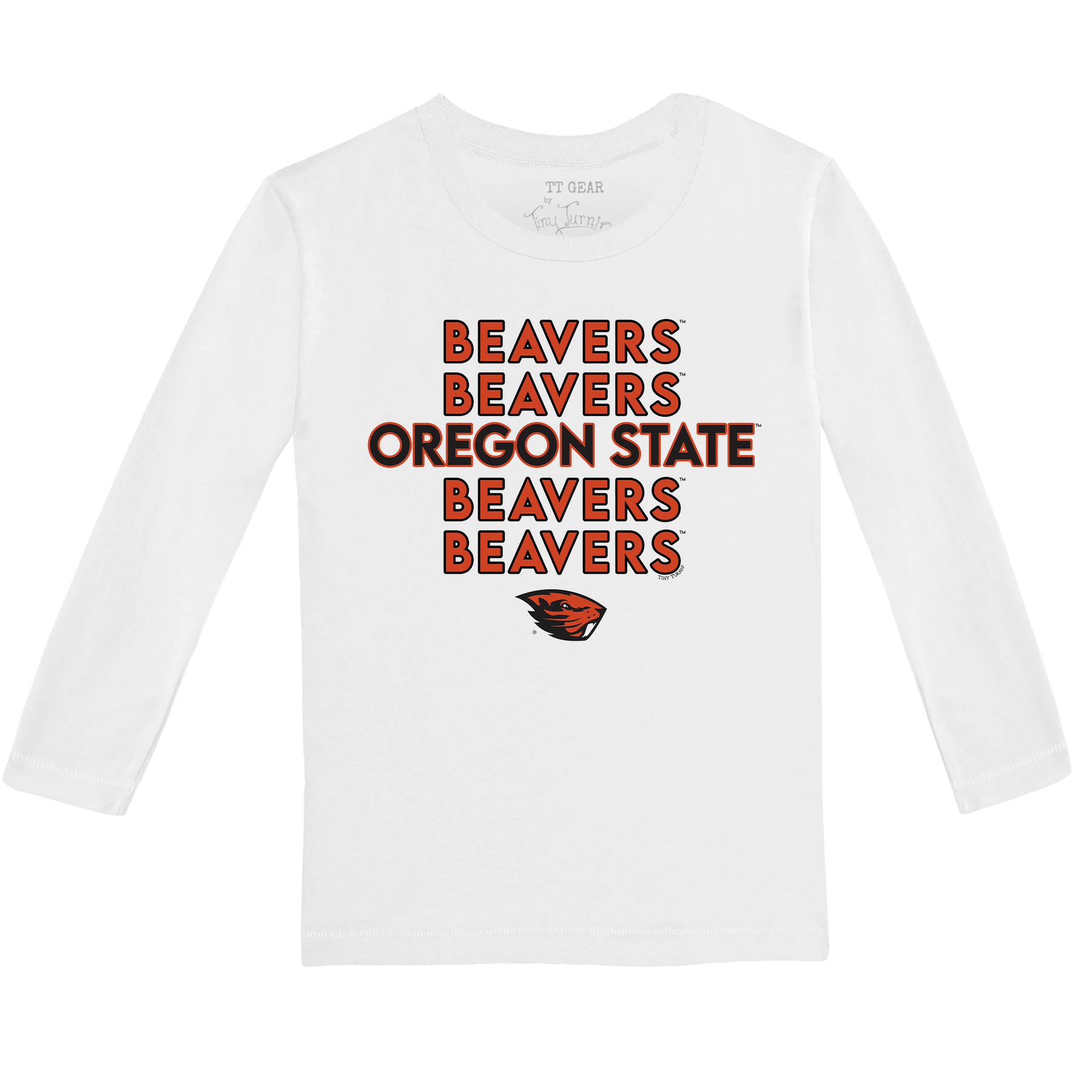 Oregon State Beavers Stacked Long-Sleeve Tee Shirt