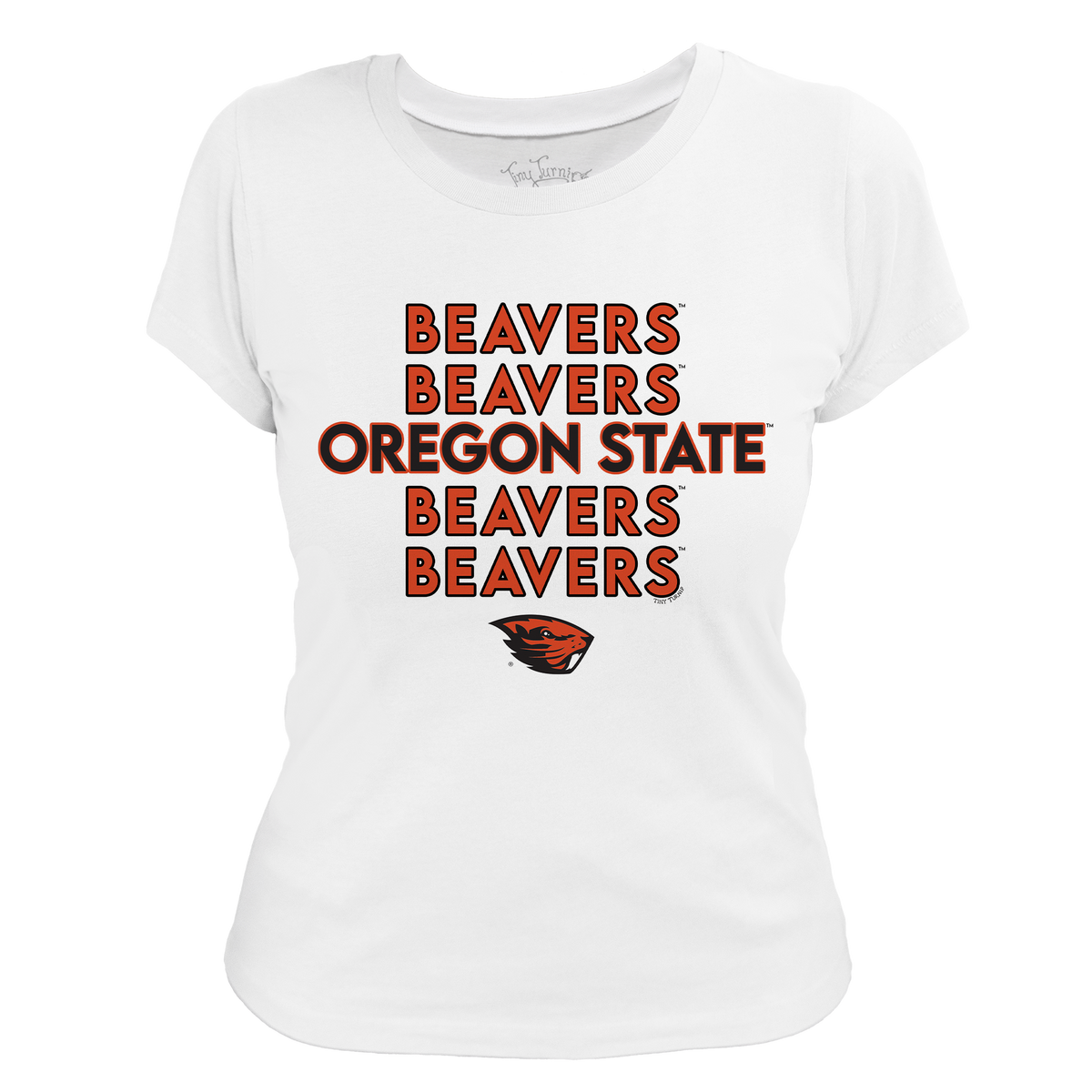 Oregon State Beavers Stacked Women's Tee Shirt