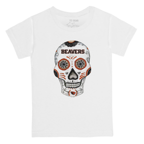 Oregon State Beavers Sugar Skull Kid's Tee Shirt