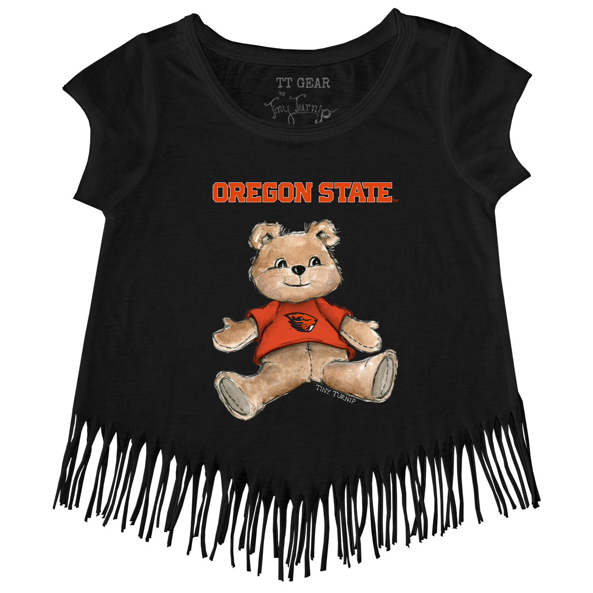 Oregon State Beavers Teddy Fringe Tee