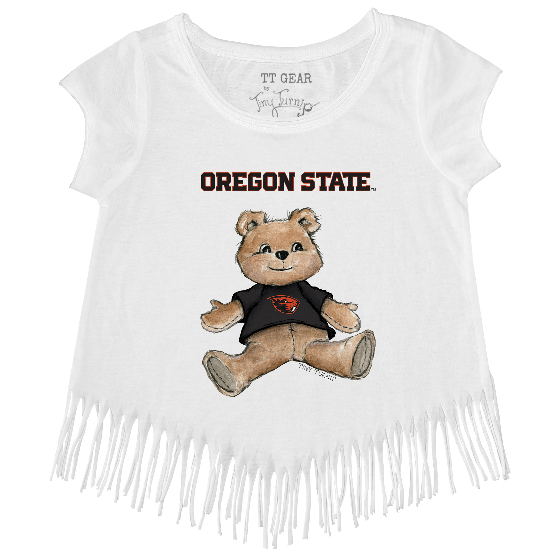Oregon State Beavers Teddy Fringe Tee