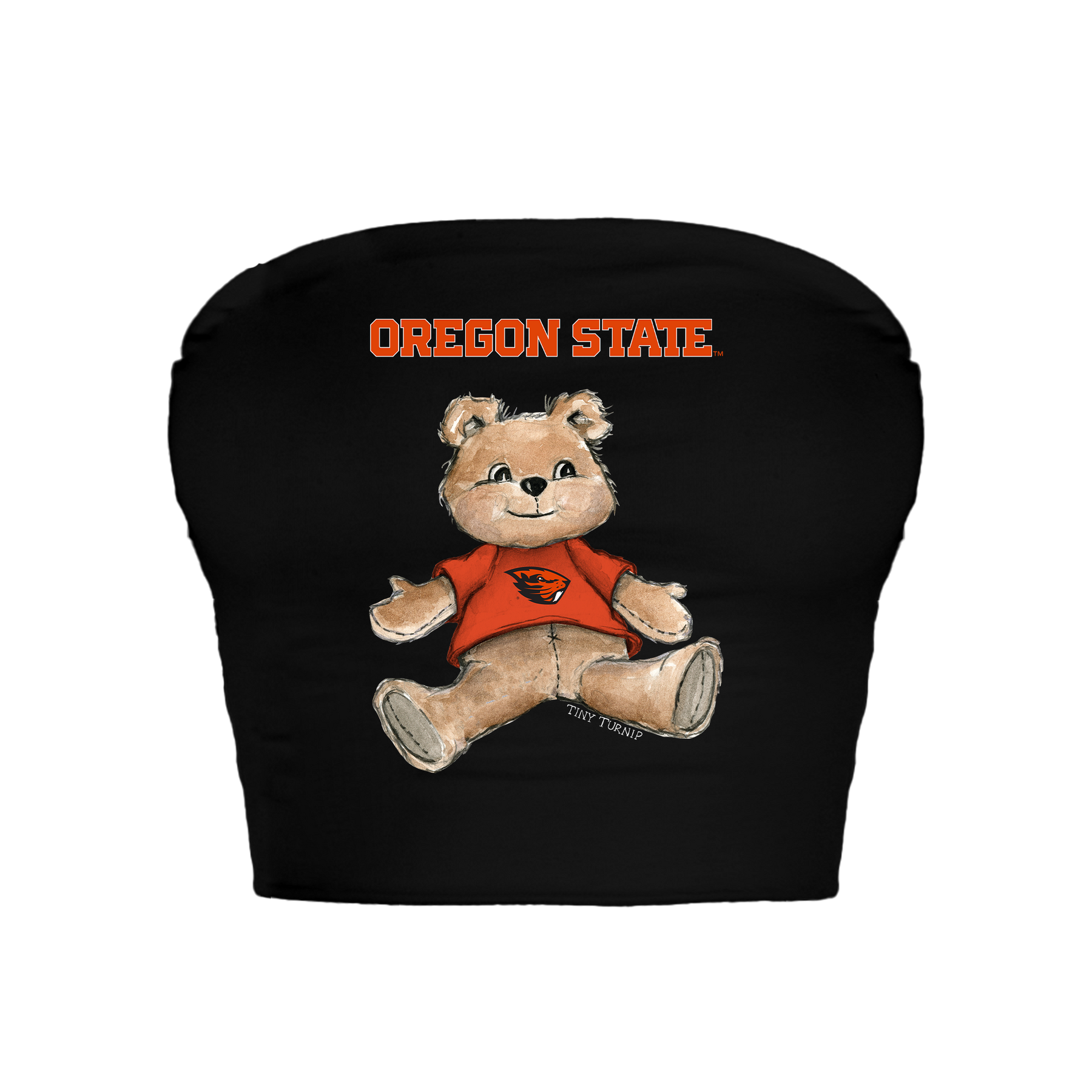 Oregon State Beavers Teddy Crop Tube To