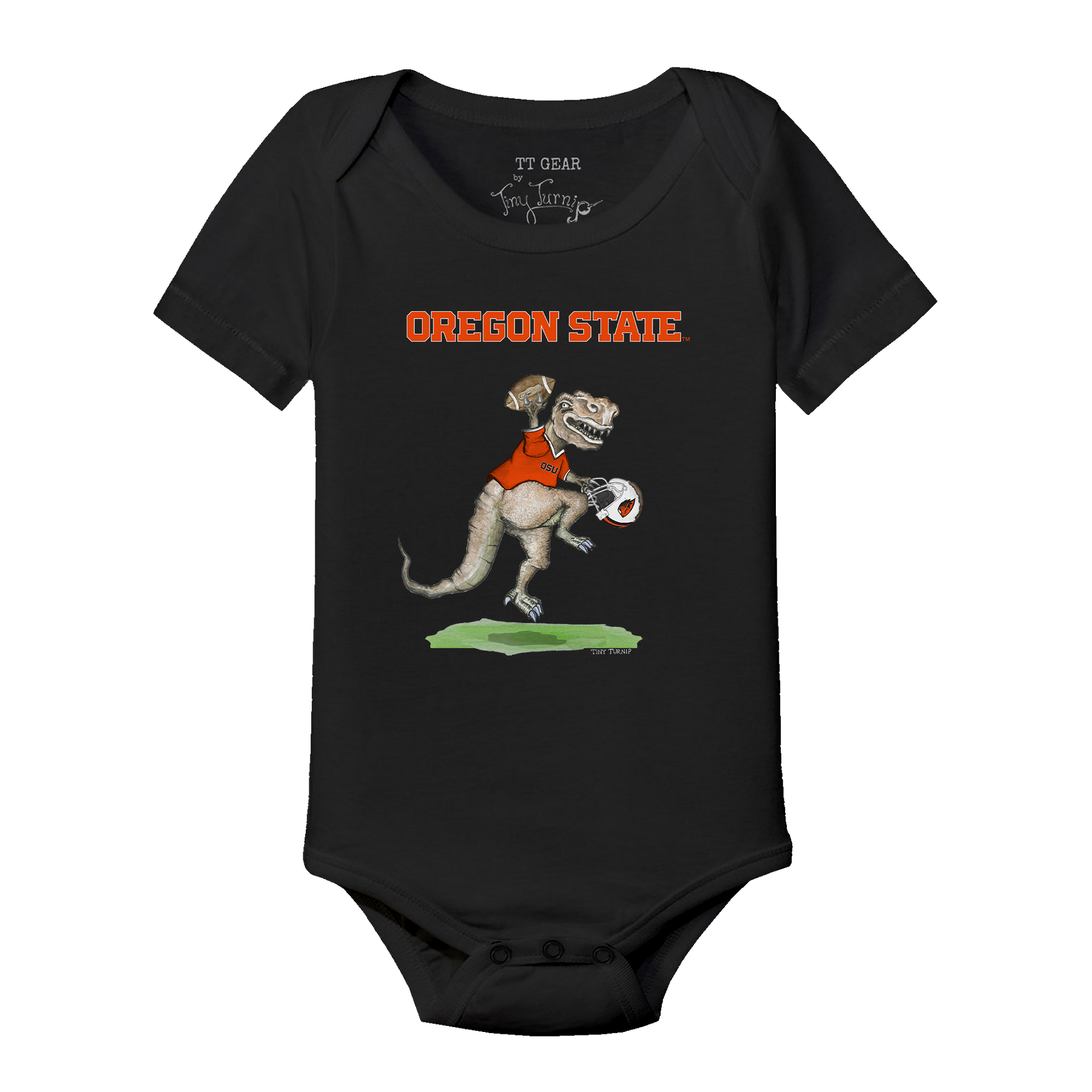 Oregon State Beavers TT Rex Short Sleeve Snapper