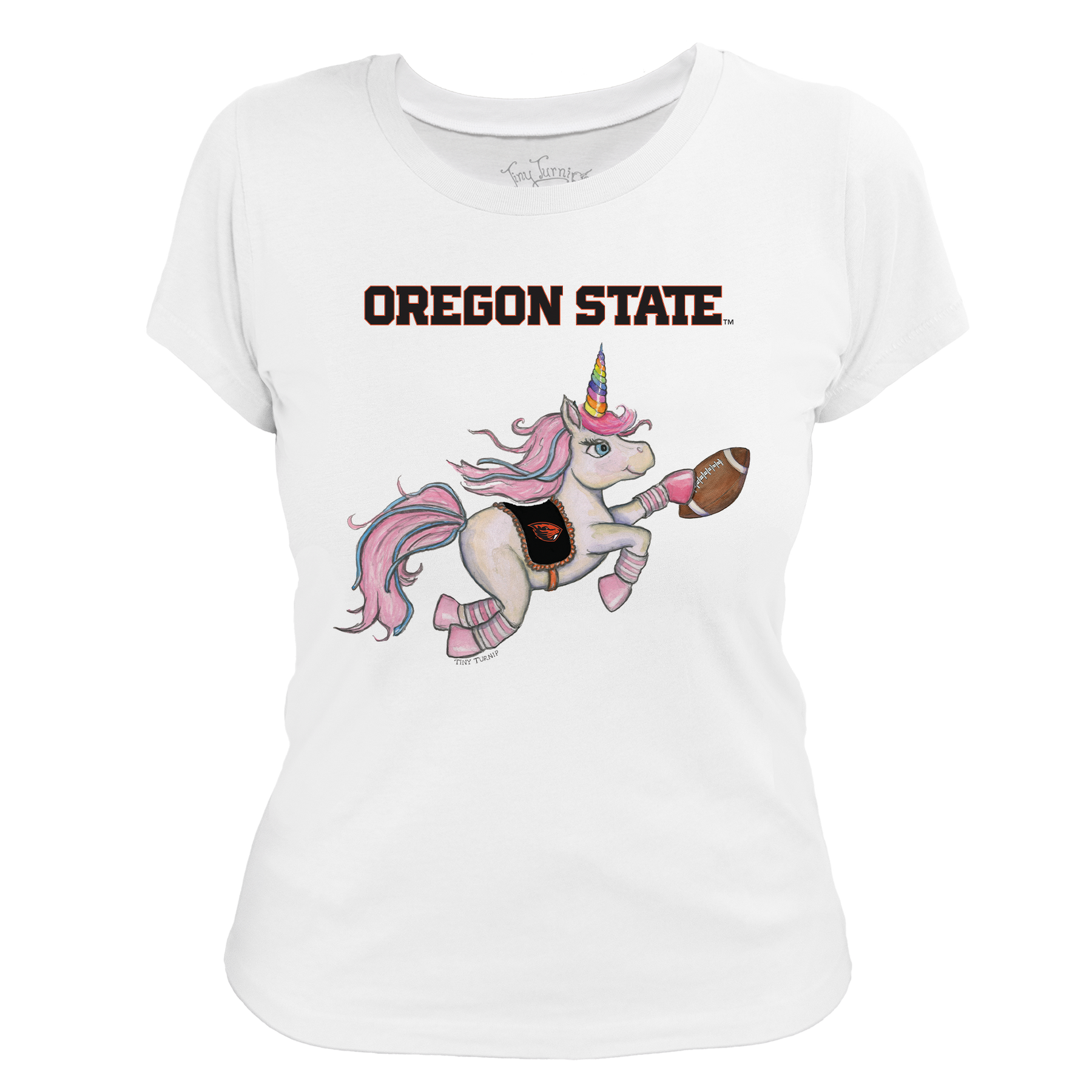 Oregon State Beavers Unicorn Women's Tee Shirt