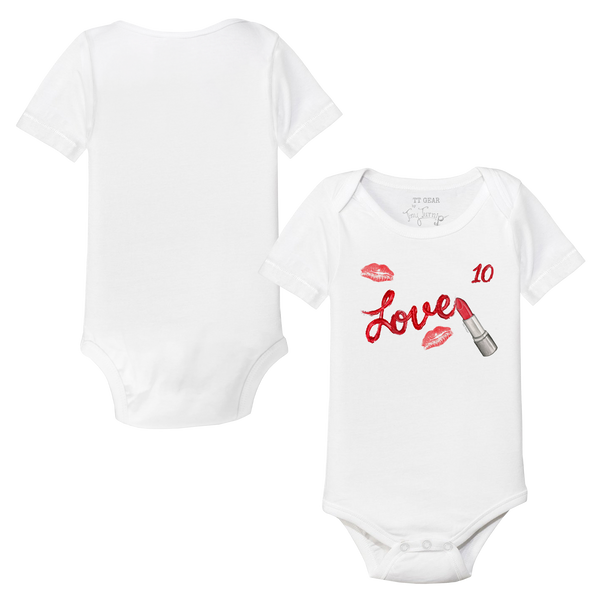 VIP Lipstick w/ Name, Number - Short Sleeve Snapper - Tiny Turnip