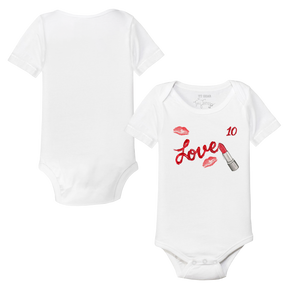 VIP Lipstick w/ Name, Number - Short Sleeve Snapper - Tiny Turnip