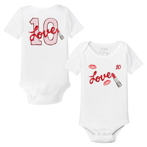 VIP Lipstick w/ Name, Number - Short Sleeve Snapper - Tiny Turnip