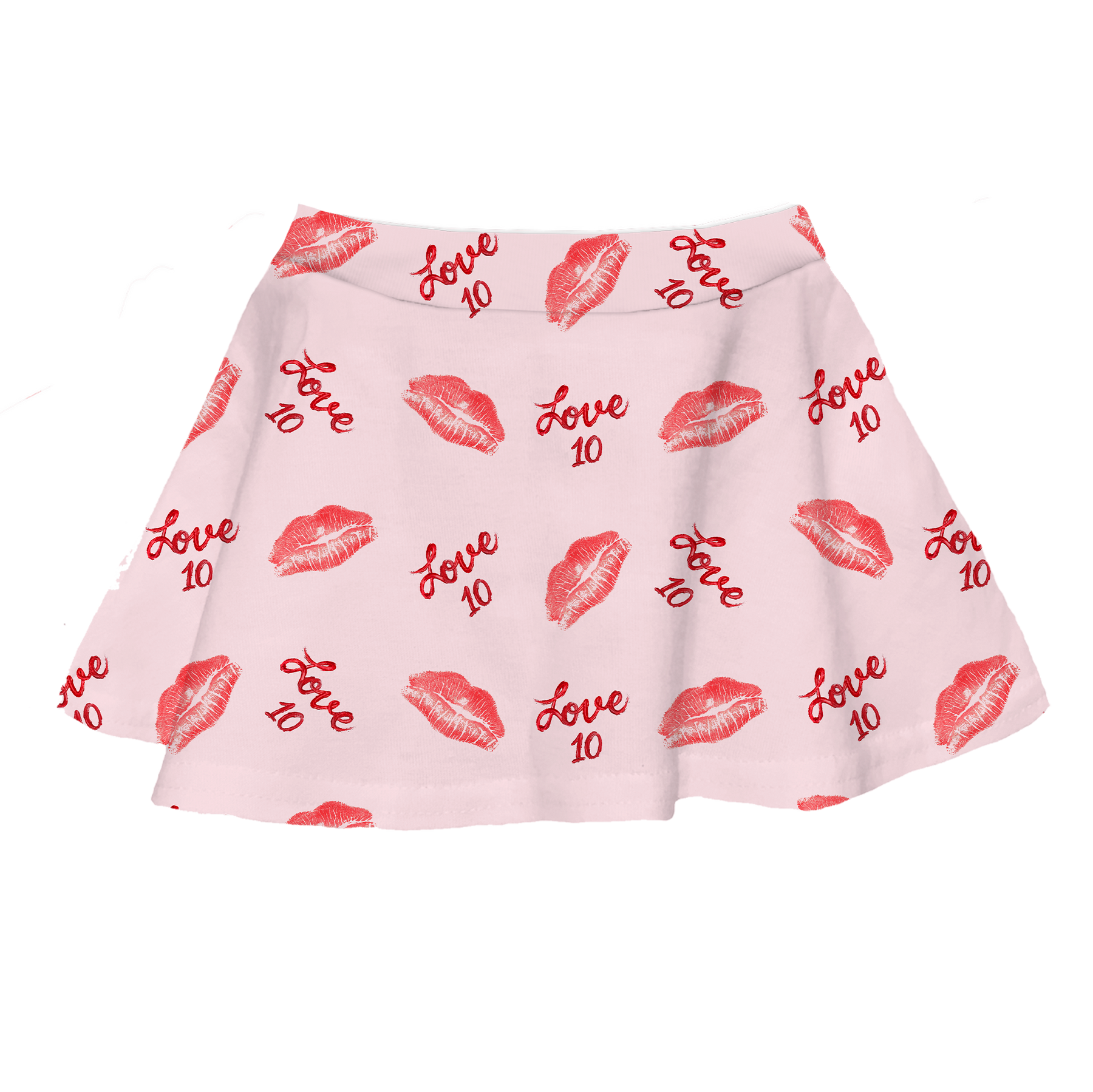 VIP Lipstick w/ Name. Number - Skirt - Tiny Turnip