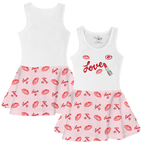 VIP Lipstick w/ Name Number - Tank Swing Dress - Tiny Turnip