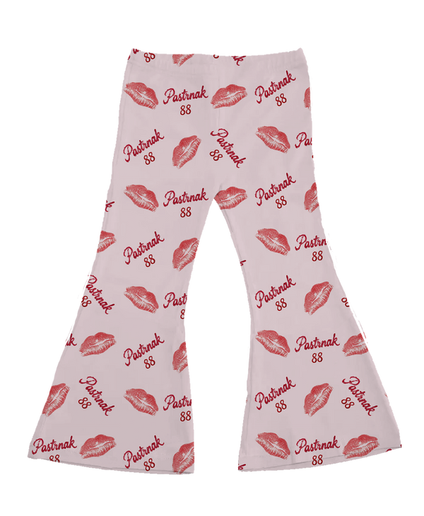 VIP NHL Lipstick w/ Name, Number - Flare Pants - Tiny Turnip