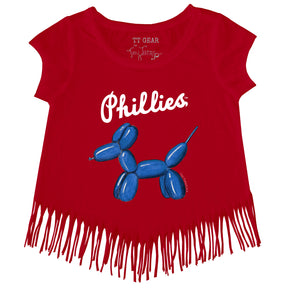 Philadelphia Phillies Balloon Dog Fringe Tee