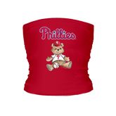 Philadelphia Phillies Teddy Tube Top - Tiny Turnip