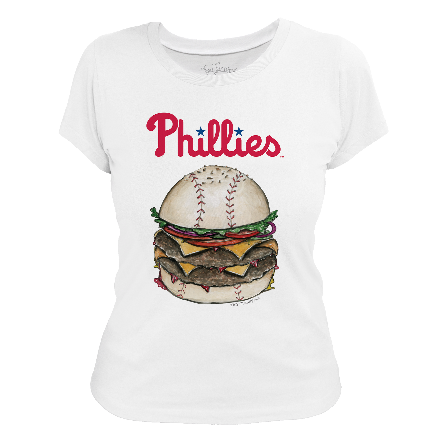 Philadelphia Phillies Burger Tee Shirt