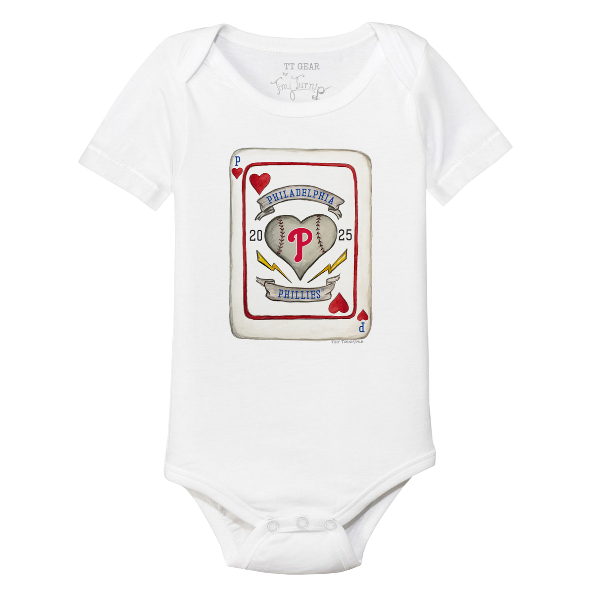 Philadelphia Phillies Card Short Sleeve Snapper