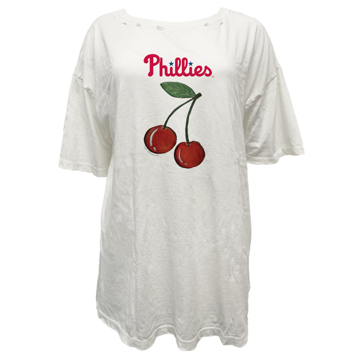 Philadelphia Phillies Cherries Vintage Tee